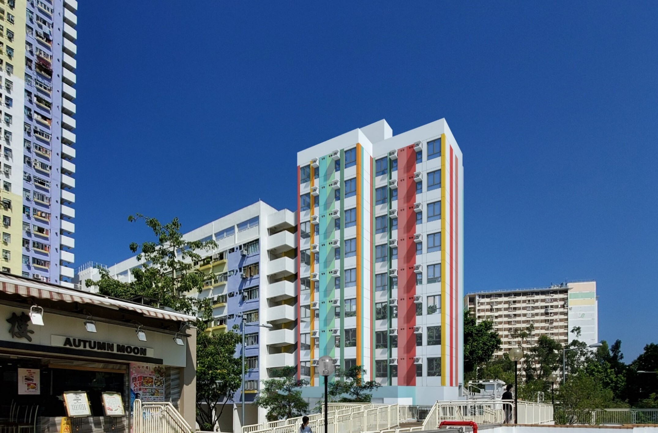 The 10-storey 