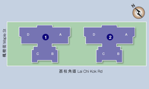座向图