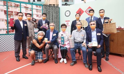 The photo booth recreated an immersive environment for guests to experience the old days in Kwun Tong Garden Estate.
