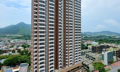 「樂翹樓1座」樓高三十一層，提供375個出租單位，包括一房至三房戶型，按家庭成員數目編配予合資格住戶。 