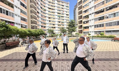 Elderly dancing team “Dancing Movement”